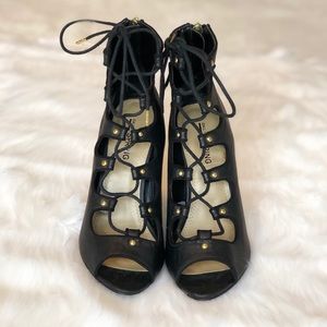 Call it spring Lace up heels 6 size